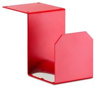 Portatubo Quadrato per Fontane da Giardino in Ferro Antiruggine Belfer 42/PGQ Rosso