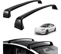 Portatutto Auto Barre Trasversali Portatutto In Alluminio Per Tesla Per Model 3 2017-2023 Capacità Di Carico 70 Kg Per Portapacchi Da Viaggio Barre Portapacchi Portatutto