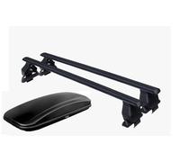 Portatutto Per Auto- compatible con Juke Dal 2010 Al 2019 5P - Piu Box 430Lt Nero Opaco -