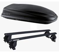 Portatutto Per Auto- compatible con Kuga Dal 2012 Al 2020 5P - Piu Box 430Lt Nero Opaco -