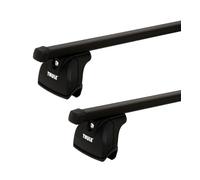 Portatutto Thule con SquareBar Audi Q3 5-dr SUV con mancorrenti sul tetto integrati 12-18