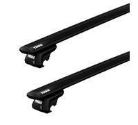 Portatutto Thule con WingBar Black Mini Clubman 4-dr Hatchback con mancorrenti sul tetto (hagus) 08-14