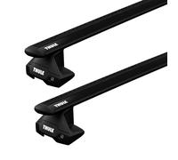 Portatutto Thule con WingBar Black Opel Karl 5-dr Hatchback con tetto vuoto 15+