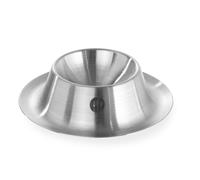 Portauova con bordo, acciaio inox, set da 6 - Hendi 441466