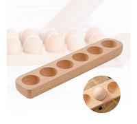 Portauova in legno, portaoggetti rustico compatto, portapiatti per la raccolta