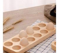 Portauova in legno, supporto per uova per esposizione o conservazione in