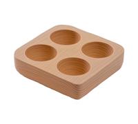 Portauova in legno, supporto per uova per esposizione o conservazione in