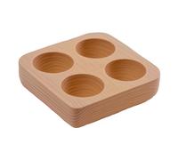 Portauova in Legno, Supporto, Piatto, Rustico, Portauova Compatto, Rastrelliera