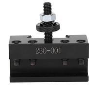 Portautensili a Cambio Rapido, Portautensili per Tornio CNC in Acciaio Ad Alto Tenore di Carbonio, Nero (PerGarvys37ame2g-11)