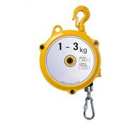 Portautensili con bilanciatore a molla retrattile con cavo metallico da 1,5 m e gancio for attrezzature da officina e for autoveicoli(1-3 Kg)
