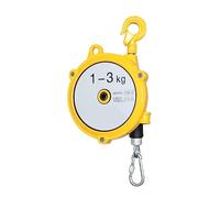 Portautensili con bilanciatore a molla retrattile con gancio/fune metallica - 1,5 m di lunghezza for officina, linea di montaggio, 1 pz.(1-3kg)