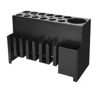 Portautensili da parrucchiere Multi Layer Forbici Scatola di Immagazzinaggio Base Stabile Semplice Montaggio Barbiere Tool Rack di St