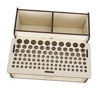 Portautensili Fai da Te Organizer in Legno Portaoggetti per Artigiani Struttura Compatta per Utensili Lavorazione per Casa e Hobby