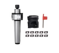 Portautensili FMB MT3 FMB22 MT FMB BAP 400R Testa di fresatura per fresatura frontale Disco di taglio BAP400R 50MM 63MM Inserto in metallo duro 1604 Portautensili per Fresatura(BAP400R-50-22-1604)