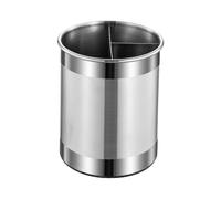 Portautensili Girevole 360 in Acciaio Inox per Servire Cucchiai e Utensili