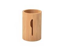 Portautensili in bambù, grande porta utensili per bancone da cucina, porta cucchiaio e bacchette in bambù per decorazione rustica per posate da fattoria (coltello)