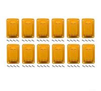 Portautensili in plastica per DeWalt, 12 V, 20 V, 18 V, per montaggio a parete, con viti, organizer per accessori per utensili elettrici (12 pezzi)