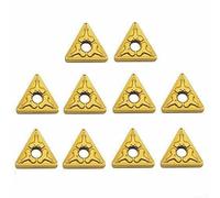 Portautensili indicizzabile S16Q-MTJLNR16 con 10 inserti in carburo TNMG331 per lavorazione tornio CNC, mano destra, gambo 5/8"