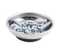 Portautensili magnetico | Acciaio inossidabile | Vassoio per parti magneatiche con forte magnete | Ciotola a vite | Ciotola magnetica per strumenti, viti, trapani e chiodi