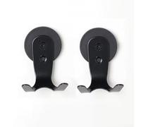 Portautensili magnetico in acciaio inox, 2 pezzi, per un facile accesso agli accessori (nero)