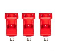 Portautensili montabile per trapano da 18 V per modelli di batterie 48111820 48111850 48111860 e 20 V, fornendo spazio organizzato per strumenti e batterie (3 pezzi)