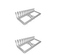 Portautensili Organizer per Set 12pz Chiavi Cricchetto Parete Pegboard Kit