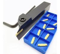 Portautensili per tornio MGEHR2020 1 5 con inserti in carburo MGMN150G per l'utilizzo in operazioni di lavorazione dei metalli