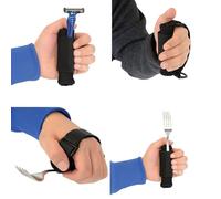 portautensili - porta utensili | Supporto per polsino per il cucchiaio, per sostenere una presa debole, uso quotidiano, scrittura, bambini, pazienti, alimentare per