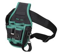 Portautensili portatile per riporre gli attrezzi in vita per un facile accesso agli attrezzi da falegname ed elettricista in vari ambienti, borsa porta attrezzi multi tasca