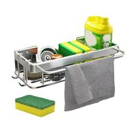 Portautensili - Scolapiatti da parete, organizer per panni da cucina, 30 x 12 x 5,12 x 5,4 cm, vassoio per cucina, bagno, casa