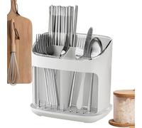 Portautensili - Scolaposate per lavello | Grande spazio per lavello | Porta utensili da cucina | Portaposate per lavello da cucina (verde, nero, bianco)
