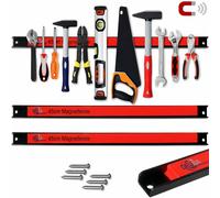 Portautensili Set 3 Barre Magnetiche Porta attrezzi 45cm PORTATA 23 KG A BARRA