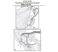 PORTAVALIGIE LATERALE GIVI PL1156 PER BAULETTO MONOKEY/RETROFIT HONDA X-ADV 750