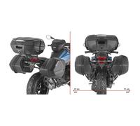 Portavaligie Laterale per BMW R1300 GS GIVI - UN: UN