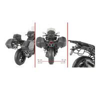 Portavaligie Laterale per BMW R1300 RS GIVI - UN: UN
