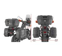 PLO7718MK - Portavaligie Laterale PL ONE-FIT MONOKEY KTM 390 ADV X / R (25-26)