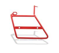 Portavaligie Lateraleri Per DAX125 ST125 2021 2022 2023 2024 Supporto Per Borsa Laterale Da Bauletto Per Moto Portapacchi Posteriore(Red)