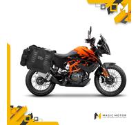 Portavaligie laterali moto SHAD 4P System per KTM 390 Adventure Cod. K0DK30I4P