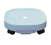 Portavasi con ruote, supporto per piante con ruote nascoste, carrello resistente per uso esterno, include cassetto per riporre l'acqua