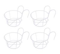 Portavasi da Fiori Rotondo con Rivestimento Antiruggine per Uso Interno ed Ester