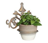 Portavasi da parete barocco Porta fiori shabby chic Reggivasi esterno 5 pz.