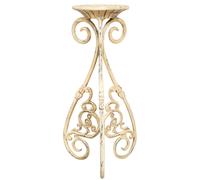 Portavasi in ghisa finitura anticata Molto robusto, solido Offerta Speciale