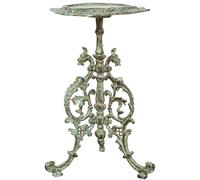 Portavasi in ghisa finitura anticata Molto robusto, solido Offerta Speciale