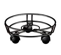 Portavaso con ruote bloccabili, 32 cm, per interni ed esterni, versatile carrello per piante per una facile mobilità e supporto, ideale per giardino e casa
