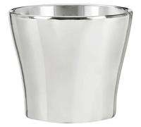 Portavaso da interno Scheurich 808 Ø 19 cm Mirror Silver Argento