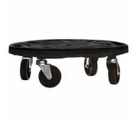 PORTAVASO PORATUTTO CON RUOTE DIAMETRO 40CM PORTATA 275KG - CARRELLO