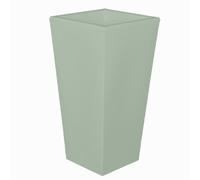 Portavaso Vaso in polietilene EGIZIO LISCIO 30x30xh 39 cm ideale per arredare al meglio sia un ambiente interno che esterno Salvia salvia