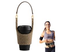 Portavasos de cafe de viaje, Portavasos portátil | Herramienta de botella de agua ajustable para ir de compras, hacer caminatas, hacer picnic, acampar y andar en ciclieta