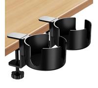 Portavasos de Escritorio, 2 Piezas Portavasos Antiderrames Soporte Taza Escritorio, Portabebidas de Mesa, Portavasos de Oficina Portavasos de Mesa Soporte Taza Bebidas para Cocina Comedor