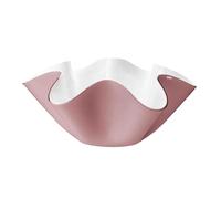 Portavino da tavolo in cristallo acrilico LIke Water 48,5xh20 cm 6 bottiglie colore CIPRIA SATINATO/BIANCO rosa